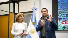 Cabandié y Aparicio presentaron el proyecto de ley en un acto en la cartera de Ambiente nacional