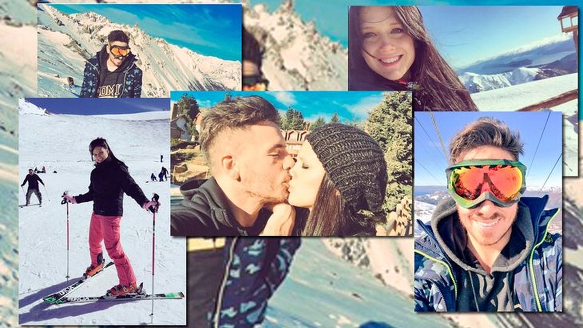 Fede Bal Y Barbie Vélez Amor Besos Y Bromas En La Nieve 2770