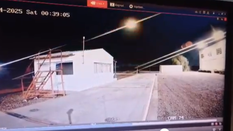 El bólido sorprendió a los residentes.&nbsp;