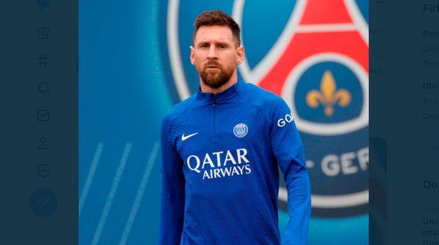 Lionel Messi no se entrenó con el PSG y quedó descartado para el encuentro frente al Benfica por Champions League