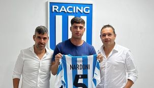 Nardoni usará la camiseta número 5 en Racing.