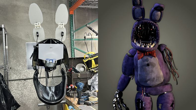 Withered Bonnie es el más violento de todos en la franquicia.
