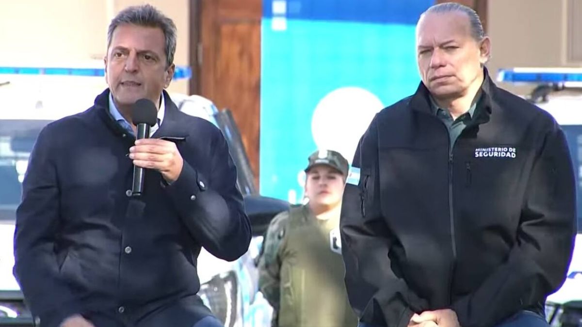 Sergio Berni elogió a Sergio Massa y deseó su regreso a la a