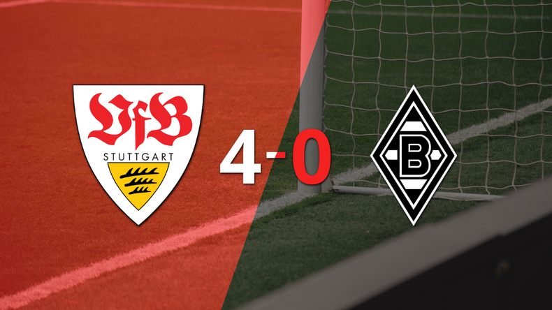Serhou Guirassy impulsó la victoria de Stuttgart frente a B. Mönchengladbach con dos goles