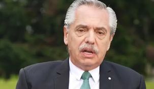 Alberto Fernández celebró la jornada electoral.&nbsp;