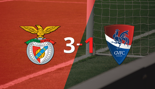Gonçalo Ramos ayudó con doblete a Benfica en victoria frente a Gil Vicente