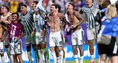 Festejo en la cancha y memes en las redes, tras el triunfo de la Selección argentina ante Suiza.&nbsp;