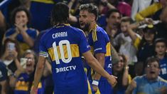 Milton Giménez, el autor del único gol de Boca. Milton Giménez, el autor del único gol de Boca.