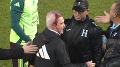 Aguirre sufrió un profundo golpe en la cabeza. Aguirre sufrió un profundo golpe en la cabeza.