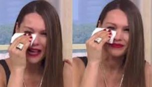 Pampita no pudo contener las lágrimas por la emoción de recuperar sus teléfonos. Pampita no pudo contener las lágrimas por la emoción de recuperar sus teléfonos.