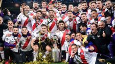 Borré celebrando la Copa Libertadores 2018.