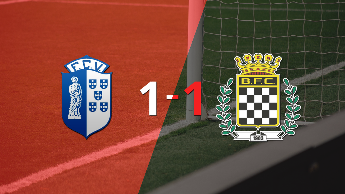 Vizela e Boavista empataram os pontos 1-1