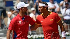 El duelo de pesos pesados fue para el serbio. El duelo de pesos pesados fue para el serbio.