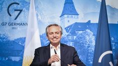 El Presidente llegó desde Alemania con su comitiva, tras la cumbre de G7. El Presidente llegó desde Alemania con su comitiva, tras la cumbre de G7.