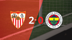 sevilla se quedo con la victoria de la ida