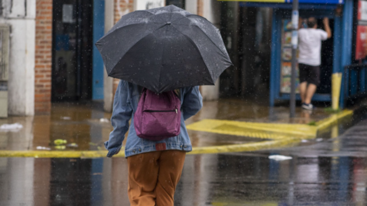 Lluvias, tormentas y el regreso de las altas temperaturas: rige una alerta meteorológica amarilla