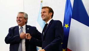 Los mandatarios durante un encuentro en este año.