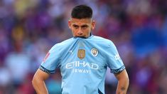 El lamento de Claudio Echeverri tras perder la final con Manchester City. El lamento de Claudio Echeverri tras perder la final con Manchester City.