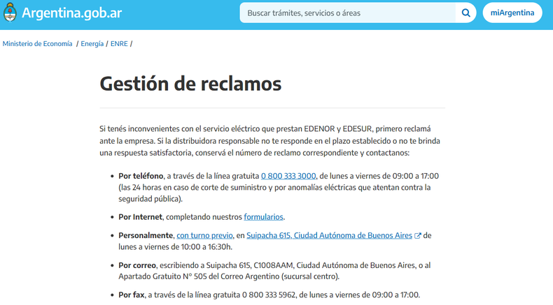 Corte De Luz En Caba Cómo Solicitar Un Resarcimiento Económico Por