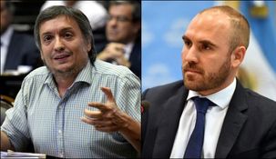 Máximo Kirchner criticó a Martín Guzmán.