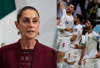 Claudia Sheinbaum se refirió al plantel de Irán. Claudia Sheinbaum se refirió al plantel de Irán.