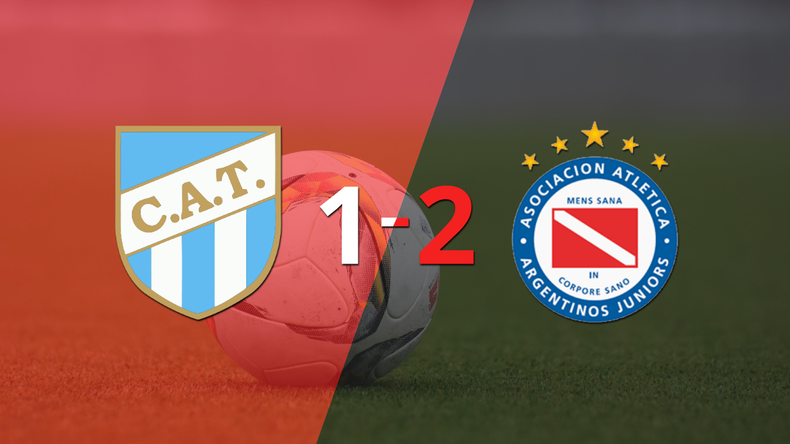 Victoria apretada de Argentinos Juniors por 2-1 sobre Atlético Tucumán
