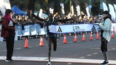 El keniano Roncer Konga Kipkorir, ganador de la Media Maratón de Buenos Aires 2023.