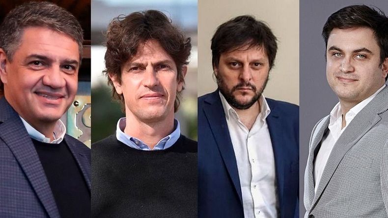 Los precandidatos de las PASO para la jefatura porteña.