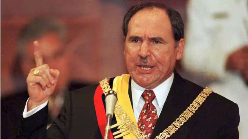 Abdalá Bucaram llegó a la presidencia en su tercer intento.