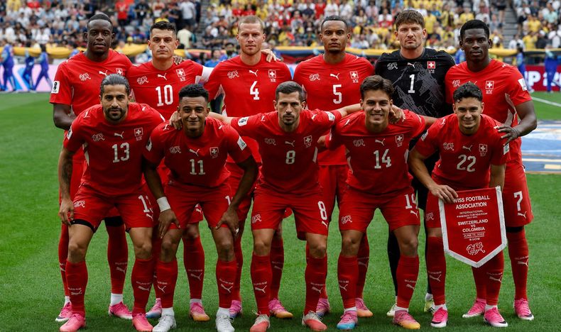 El equipo helvético se apoya en sus referentes para batallar en cada partido.