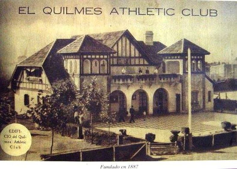 El viejo chalet inglés de Quilmes Athletic, construido en la década del '20 en la sede de Guido.