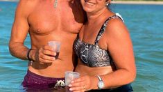 Sergio Lapegüe y su esposa Sergio Lapegüe y su esposa