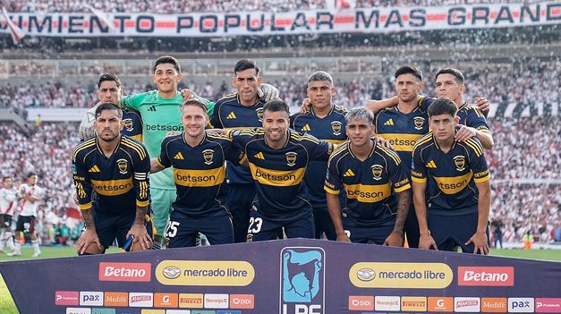 Boca le ganó a River en el Monumental.