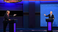 Donald Trump y Joe Biden. Donald Trump y Joe Biden.