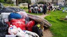 Desalojaron a los manifestantes de Plaza Lavalle tras cuatro meses de acampe
