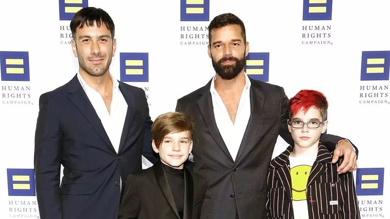 Ricky Martin reveló cómo afectó a sus hijos la separación de Jwan Yosef.
