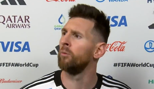 FIFA difundió imágenes inéditas del Qué mirás bobo de Lionel Messi. FIFA difundió imágenes inéditas del Qué mirás bobo de Lionel Messi.