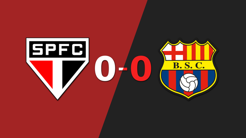 São Paulo y Barcelona no se hicieron daño y empataron sin goles