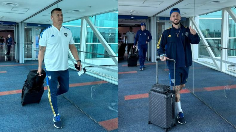 Almirón y Benedetto encabezaron la delegación.&nbsp;