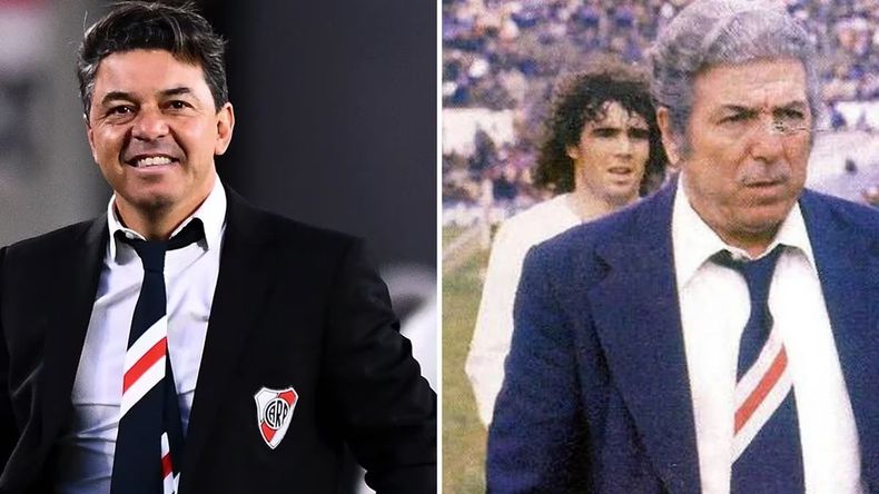El homenaje de Gallardo a Labruna.