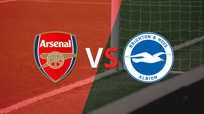 Sin apuros, Brighton and Hove venció a domicilio a Arsenal