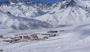 Uno de los centros de ski más importantes de América del Sur.