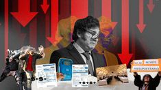 Distintas medidas llevaron a la caída en la imagen de Javier Milei