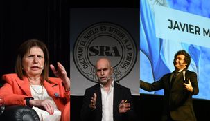 Patricia Bullrich / Horacio Rodríguez Larreta / Javier Milei Patricia Bullrich / Horacio Rodríguez Larreta / Javier Milei