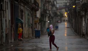 La Habana, en penumbras.