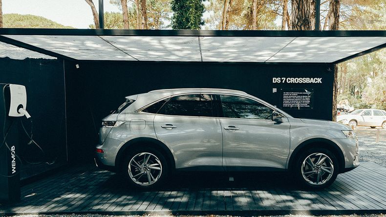El DS7 Crossback E-Tense, híbrido enchufable.