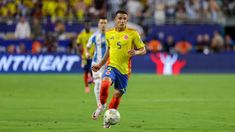 El volante durante la Copa América. El volante durante la Copa América.