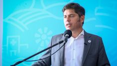 Axel Kicillof, gobernador bonaerense.
