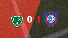 san lorenzo gano por la minima en su visita a sarmiento