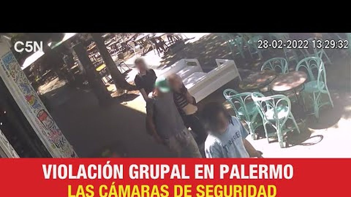 Los 6 videos clave de la violación grupal en Palermo